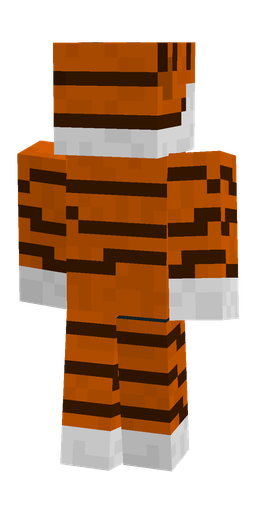 Brown skin: body, back render