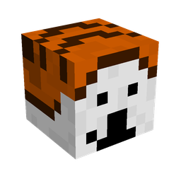 Brown skin: head render
