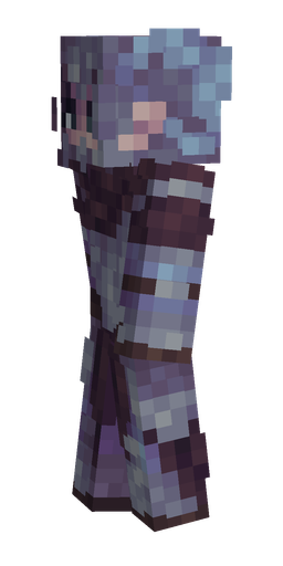 Gray skin: body, left side render