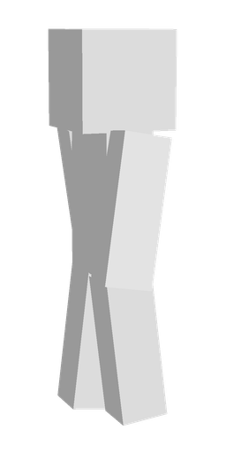 Slim skin: body, left side render