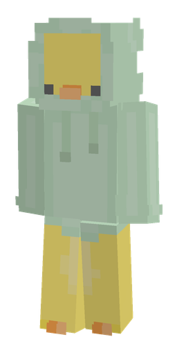 Green skin: body, front render