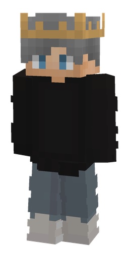 Black skin: body, front render