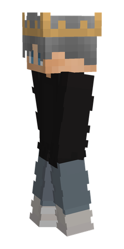 Black skin: body, left side render