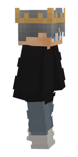 Black skin: body, right side render