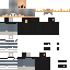 Black skin: raw texture render