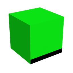 Green skin: head render