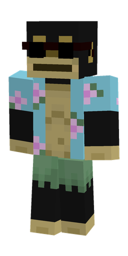 Black skin: body, front render