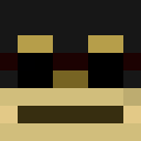 Black skin: face render