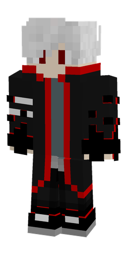 Black skin: body, front render