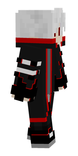 Black skin: body, right side render