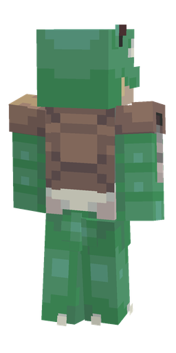 Classic skin: body, back render