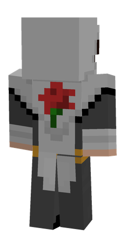 Black skin: body, back render