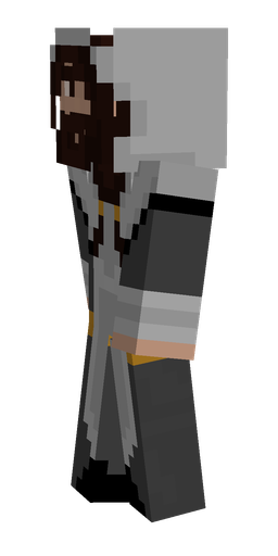 Black skin: body, left side render