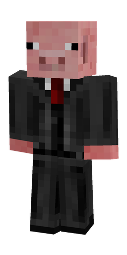 Black skin: body, front render