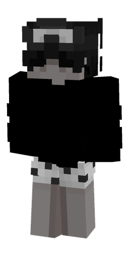 Black skin: body, front render