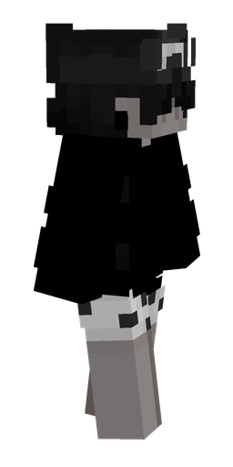 Black skin: body, right side render
