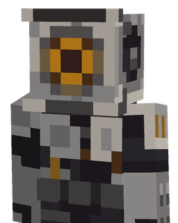 Black skin: bust render
