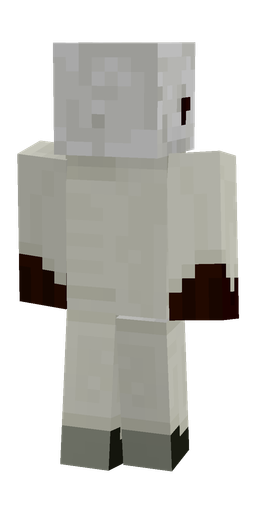 Classic skin: body, back render
