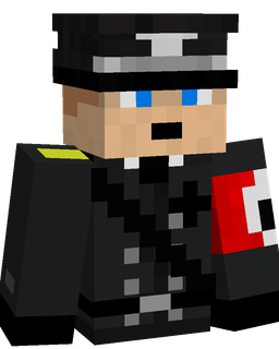 Black skin: bust render