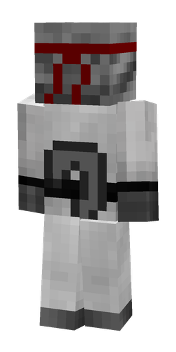 Black skin: body, back render