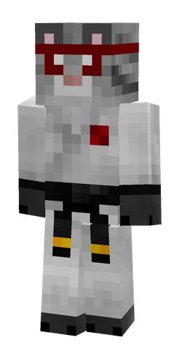 Black skin: body, front render
