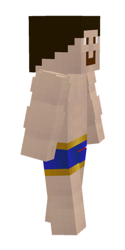 Orange skin: body, right side render