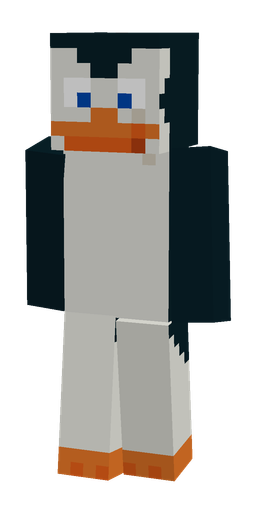 Black skin: body, front render