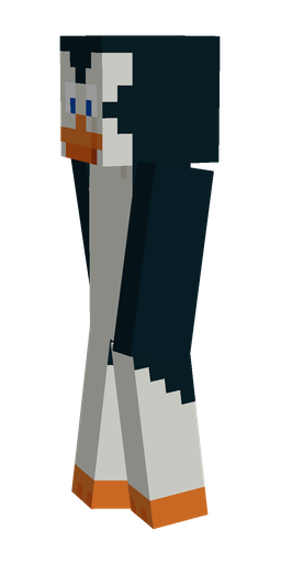 Black skin: body, left side render