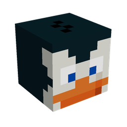 Black skin: head render