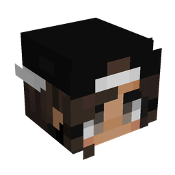 Black skin: head render