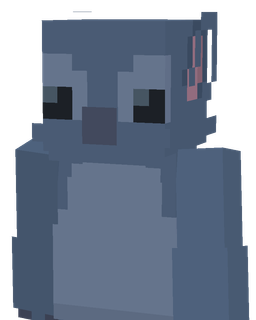Blue skin: bust render