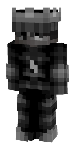 Black skin: body, front render