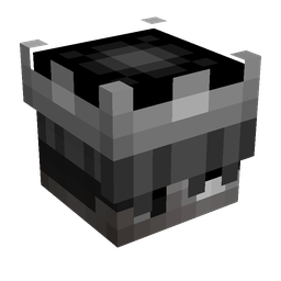 Black skin: head render