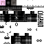 Black skin: raw texture render
