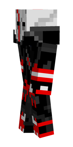 Black skin: body, left side render