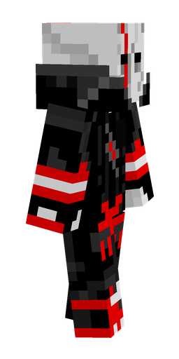 Black skin: body, right side render