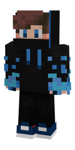 Black skin: body, front render