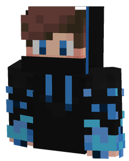 Black skin: bust render