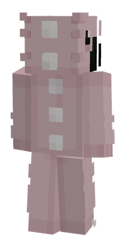 Red skin: body, back render