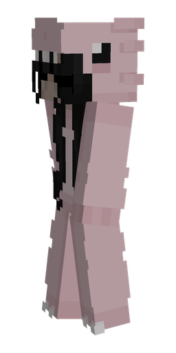 Red skin: body, left side render