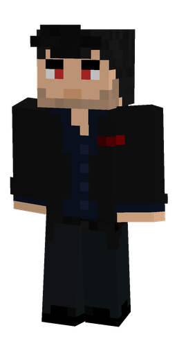 Black skin: body, front render