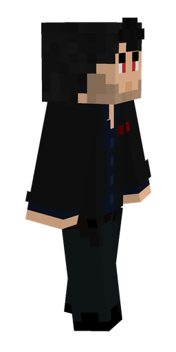 Black skin: body, right side render