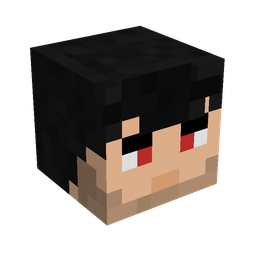Black skin: head render