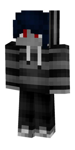 Black skin: body, front render