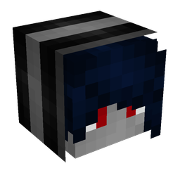 Black skin: head render