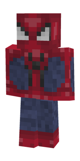 Blue skin: body, front render