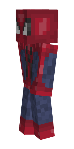 Blue skin: body, left side render