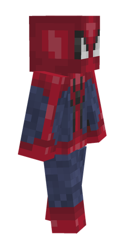 Blue skin: body, right side render