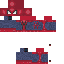 Blue skin: raw texture render