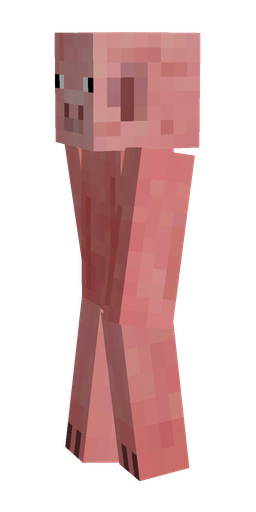 Red skin: body, left side render